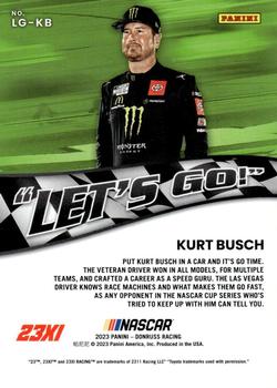 2023 Donruss - Let's GO #LG-KB Kurt Busch Back