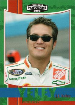 2005 Press Pass Trackside - Panorama #PPP 23 J.J. Yeley Front