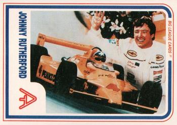 1989 Big League Cards Amtrol #NNO Johnny Rutherford Front