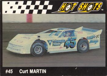 1993 Hot Shots #1757 Curt Martin Front