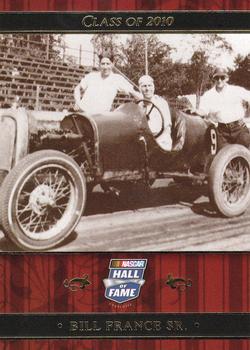 2010 Press Pass Eclipse - NASCAR Hall of Fame #NHOF 52 Bill France Sr. Front
