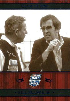 2010 Press Pass Eclipse - NASCAR Hall of Fame Blue #NHOF 82 Bill France Jr. Front