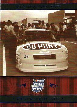 2010 Press Pass Stealth - NASCAR Hall of Fame Blue #NHOF 31 First Race at Indy Front