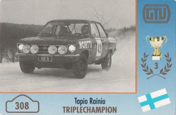 1994 GTV Rally Cards #308 Tapio Rainio Front