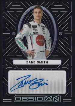 2023 Panini Chronicles - Obsidian Signatures Electric Etch Purple #ZS Zane Smith Front