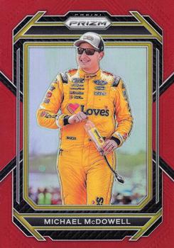 2023 Panini Prizm - Red Prizm #6 Michael McDowell Front