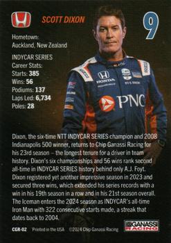 2024 Chip Ganassi Racing #CGR-02 Scott Dixon Back