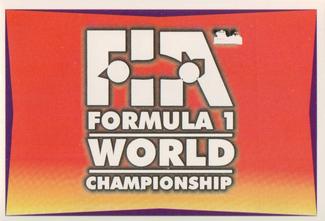 2003 Edizione Figurine Formula 1 #1 FIA Formula 1 World Championship Front