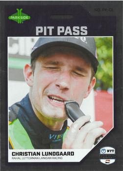 2024 Parkside IndyCar Premier Edition - Pit Pass #PP-CL Christian Lundgaard Front
