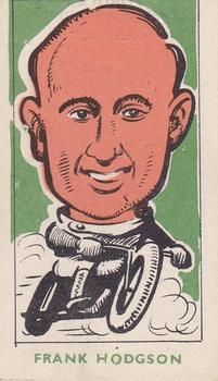 1950 Kiddy's Favourites Popular Speedway Riders - Green Front Text #43 Frank Hodgson Front