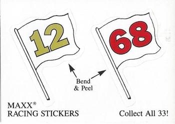 1989 Maxx - Stickers #NNO 12/68 Front