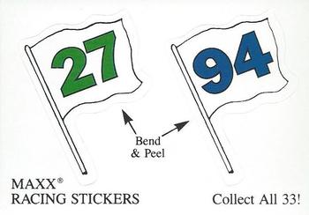 1989 Maxx - Stickers #NNO 27/94 Front