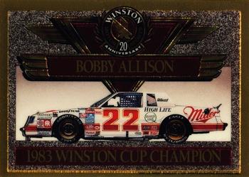 1991 Maxx Winston 20th Anniversary Foils #NNO Bobby Allison 1983 Car Front