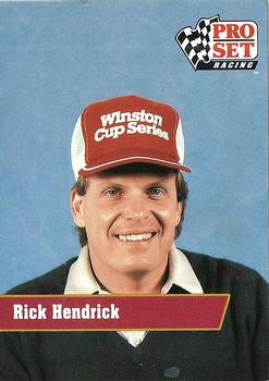 1991 Pro Set #18 Rick Hendrick Front