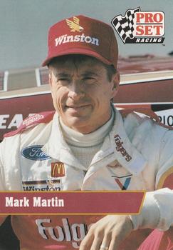 1991 Pro Set #21 Mark Martin Front