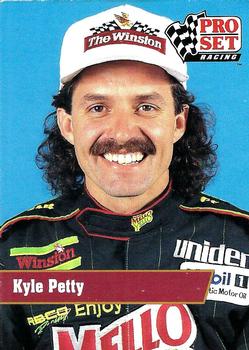 1991 Pro Set #54 Kyle Petty Front