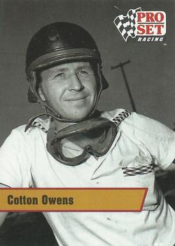 1991 Pro Set - Legends #L21 Cotton Owens Front