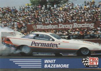 1991 Pro Set NHRA #79 Whit Bazemore's Car Front