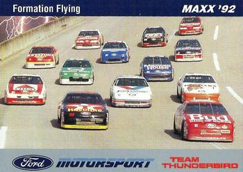 1992 Maxx Ford Motorsport #49 Formation Flying cars Front