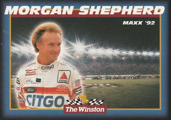 1992 Maxx The Winston #19 Morgan Shepherd Front