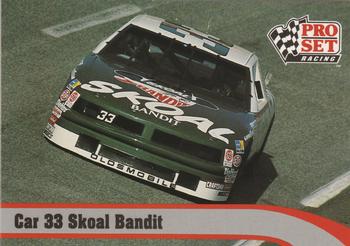 1992 Pro Set #112 Car 33 Skoal Bandit Front