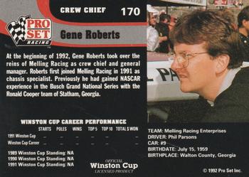 1992 Pro Set #170 Gene Roberts Back