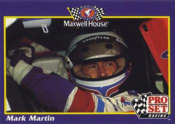 1992 Pro Set Maxwell House #13 Mark Martin Front