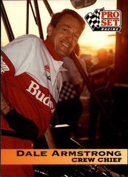 1992 Pro Set NHRA #153 Dale Armstrong Front