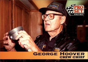 1992 Pro Set NHRA #161 George Hoover Front