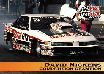 1992 Pro Set NHRA #196 David Nickens' Car Front