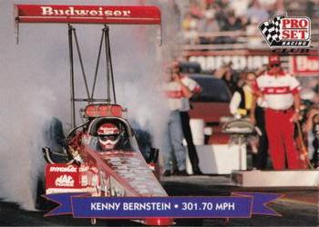 1992 Pro Set Racing Club #RCC1 Kenny Bernstein's Car Front