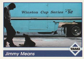 1992 Traks #52 Jimmy Means Front