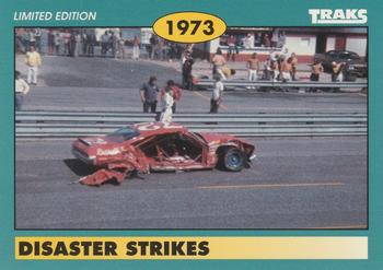 1992 Traks Benny Parsons #17 Disaster Strikes Front