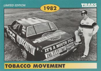 1992 Traks Benny Parsons #41 Tobacco Movement Front