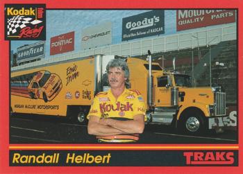 1992 Traks Kodak Ernie Irvan #15 Randall Helbert Front