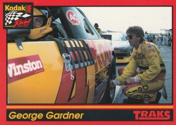 1992 Traks Kodak Ernie Irvan #22 George Gardner Front