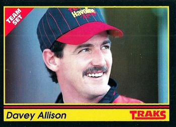 1992 Traks Team Sets #26 Davey Allison Front