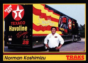 1992 Traks Team Sets #41 Norman Koshimizu Front