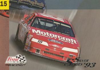 1993 Finish Line - Silver Series '93 #157 Geoff Bodine's Car Front