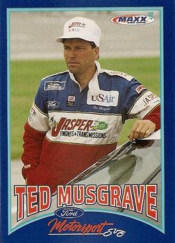 1993 Maxx Ford Motorsport #15 Ted Musgrave Front