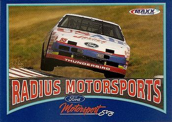 1993 Maxx Ford Motorsport #35 Ted Musgrave's Car Front