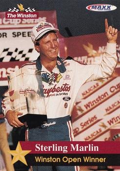 1993 Maxx The Winston #42 Sterling Marlin Win Front