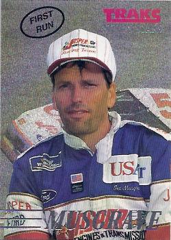 1993 Traks - First Run #155 Ted Musgrave Front