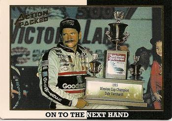 1994 Action Packed Champ and Challenger #39 Dale Earnhardt Front