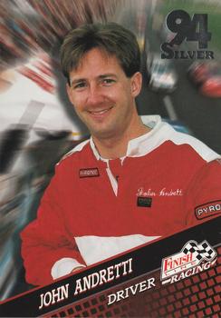 1994 Finish Line - Silver #14 John Andretti Front