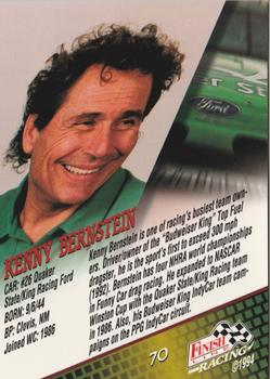 1994 Finish Line - Silver #70 Kenny Bernstein Back