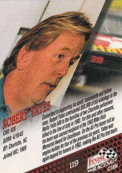 1994 Finish Line - Silver #119 Robert Yates Back