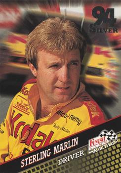 1994 Finish Line - Silver #145 Sterling Marlin Front