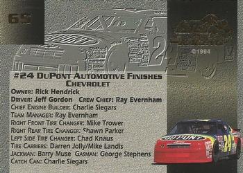 1994 Finish Line Gold - Autographs #65 Ray Evernham Back