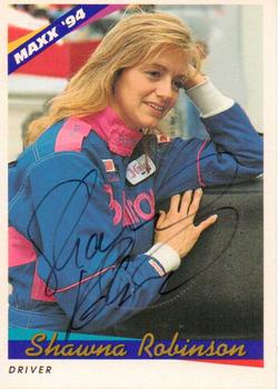 1994 Maxx - Autographs #184 Shawna Robinson Front